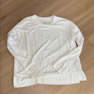 White Long Sleeve Sweater